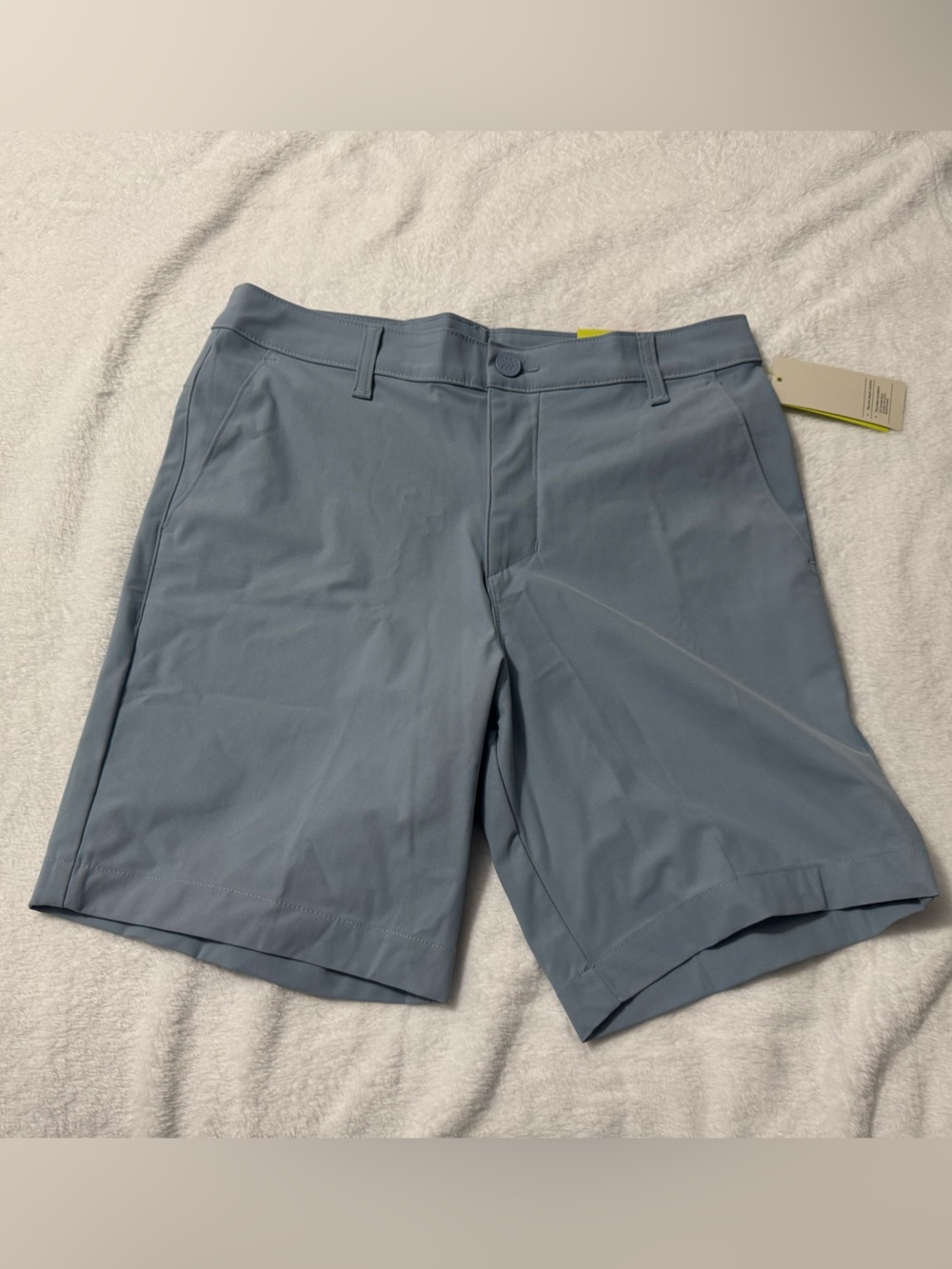 All In Motion Men’s 360 Lifestyle Golf Shorts Light Blue Size 30